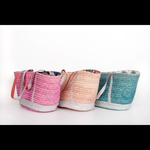 Raffia Tote Bag / Sac en raffia